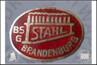 BSG Stahl Brandenburg Havel Pin alter