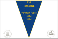 BSG Turbine Frankfurt (Oder) Wimpel Jubil&auml;um 10 Jahre
