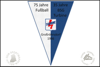 BSG Turbine Gro&szlig;r&ouml;hrsdorf Wimpel Sektion Fussball
