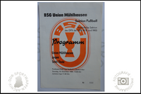 BSG Union M&uuml;hlhausen Programm